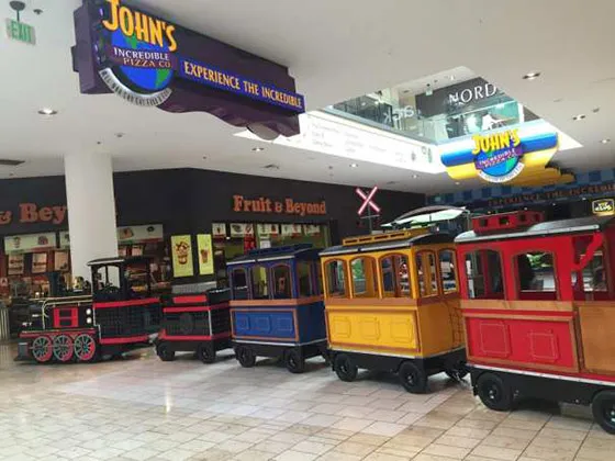 Mall Train Ride Capacity
