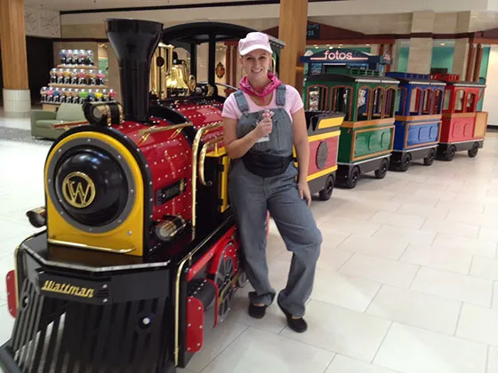 Mall Train Ride Popular